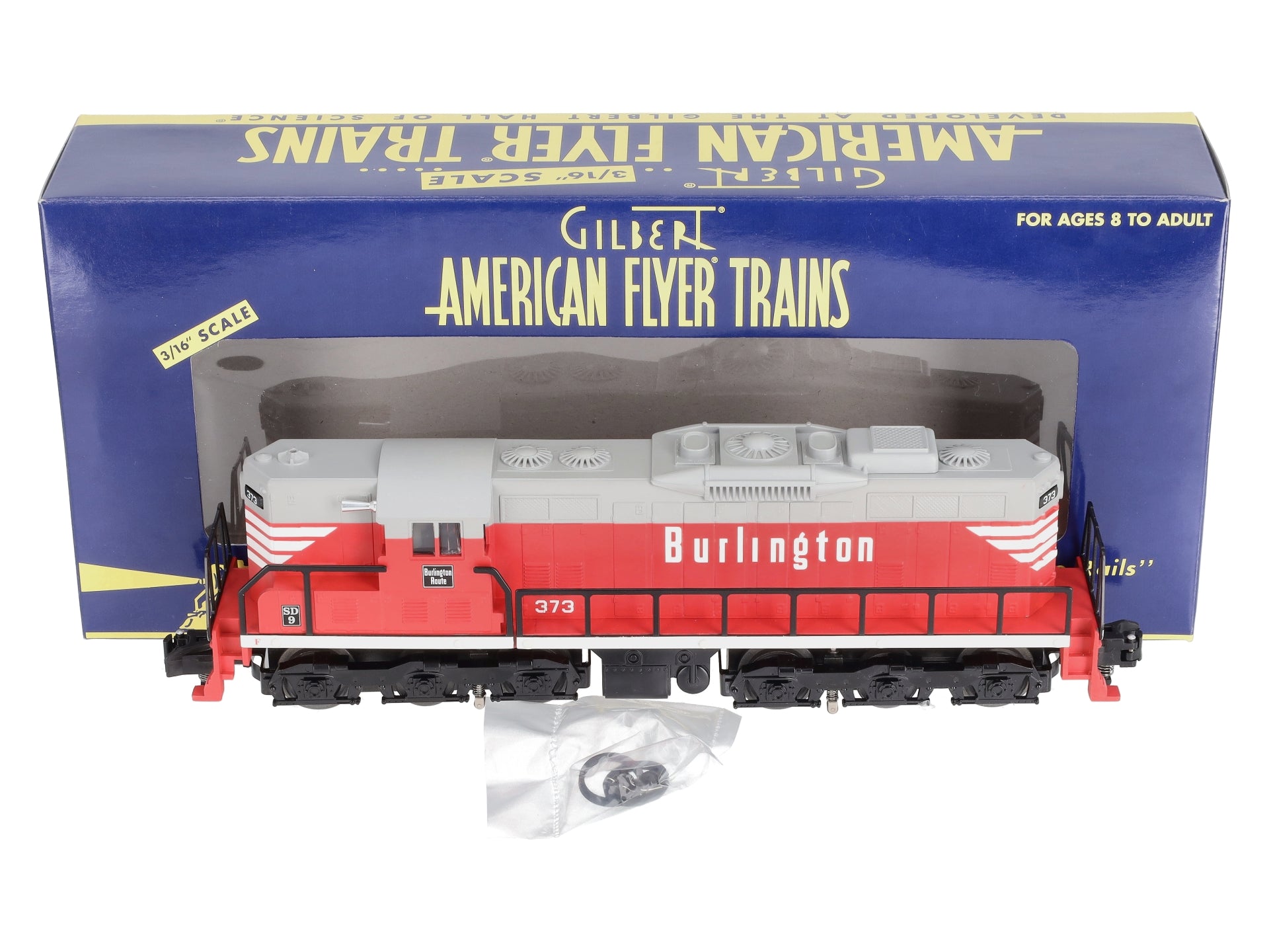 American Flyer 6-48051 S Scale Burlington SD9 Diesel Locomotive NIB
