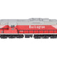 American Flyer 6-48051 S Scale Burlington SD9 Diesel Locomotive NIB