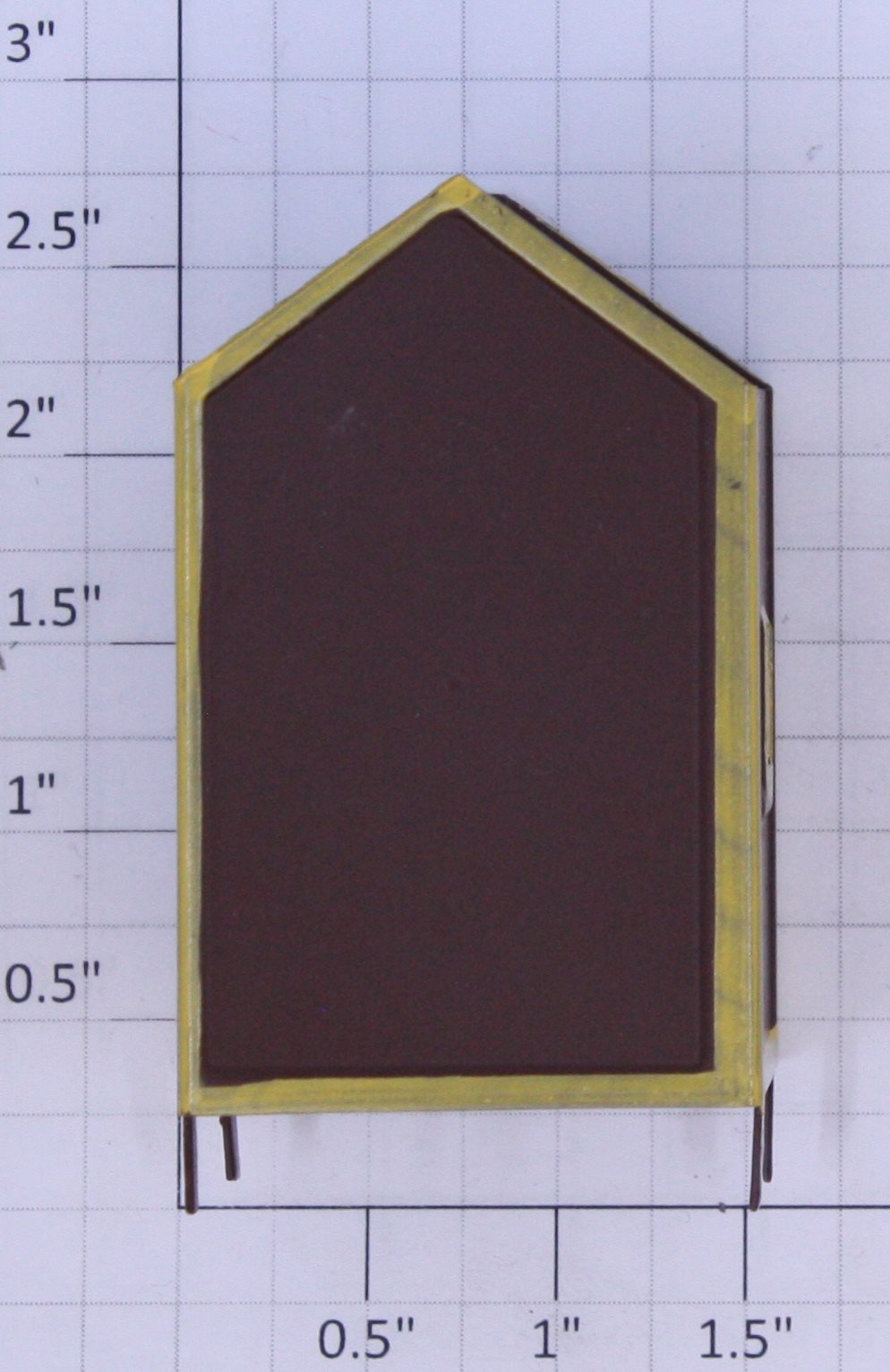 American Flyer PA9353B S Scale Brown House for Various Accessories