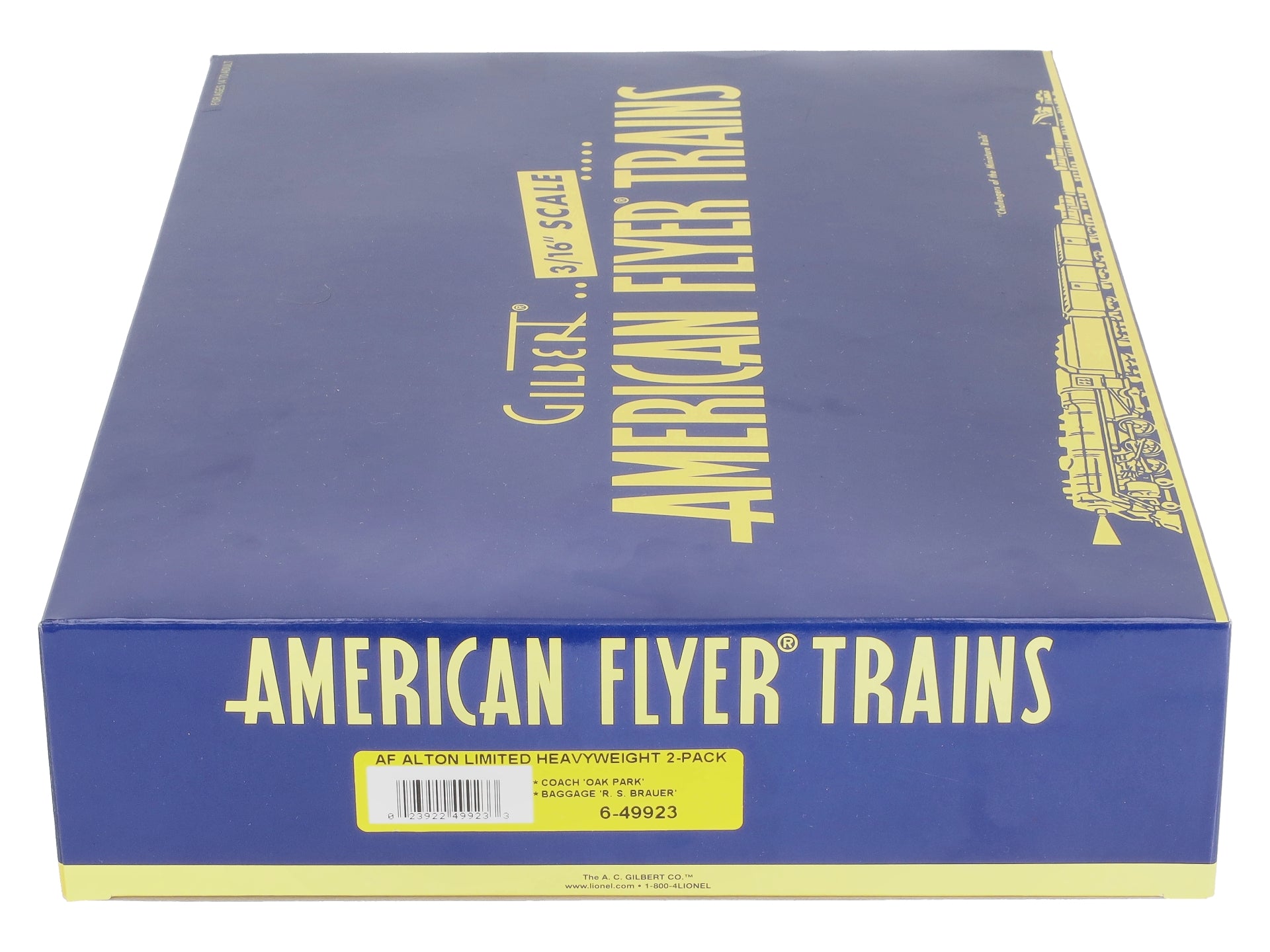 American Flyer 6-49923 S Scale Alton Limited Heavyweight (Set of 2)