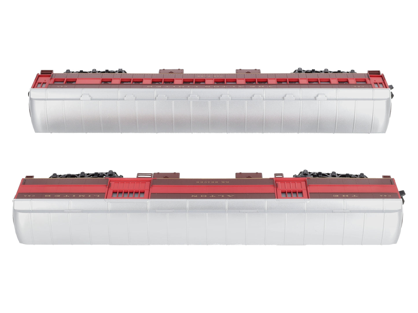American Flyer 6-49923 S Scale Alton Limited Heavyweight (Set of 2)