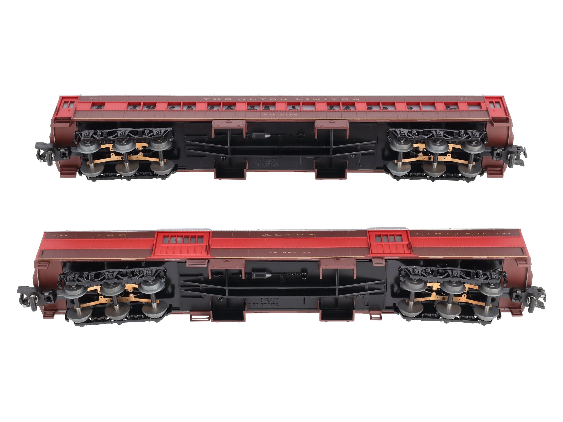 American Flyer 6-49923 S Scale Alton Limited Heavyweight (Set of 2)