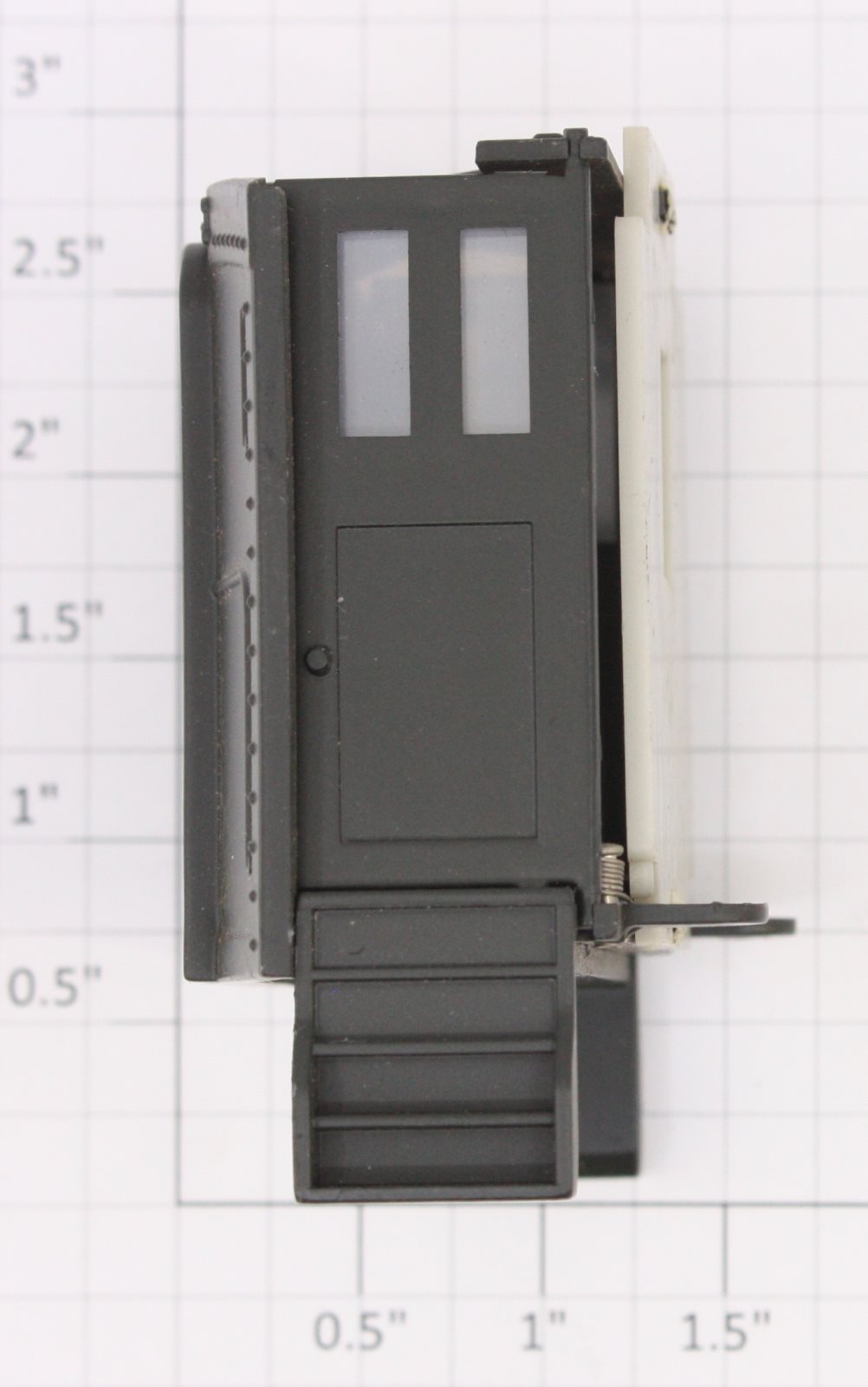 Acme 0130-2 Painted Olive Drab Vestibule with Swinging Doors and Steps
