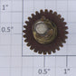 Lionel Z-17X Left Hand Upper Shaft and Gear Assembly