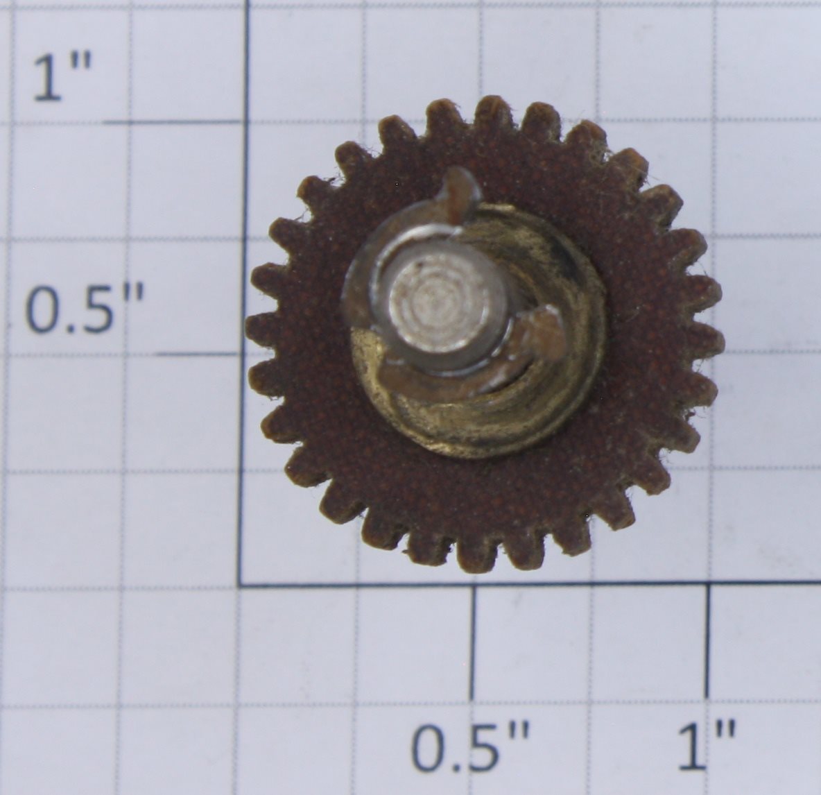 Lionel Z-17X Left Hand Upper Shaft and Gear Assembly