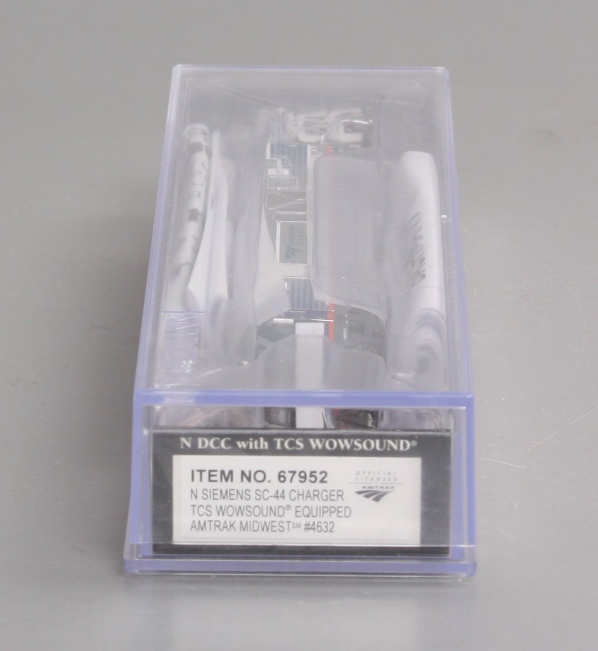Bachmann 67952 N Amtrak Midwest Siemens SC-44 Charger with DCC & Sound #4632