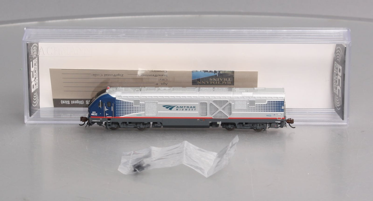 Bachmann 67952 N Amtrak Midwest Siemens SC-44 Charger with DCC & Sound #4632