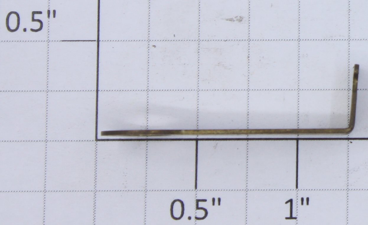 Lionel 21-17 TW Transformer Switch Shaft Brass Strap