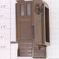 Acme 0130-1 Painted Brown Vestibule with Swinging Doors and Steps