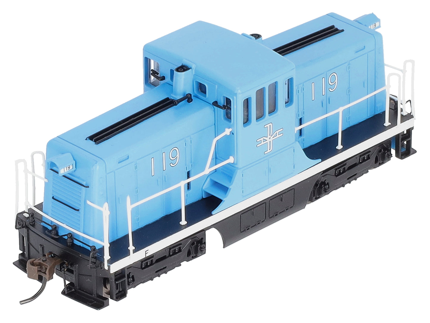 Bachmann 62207 HO B&M McGinnis 44-Ton Switcher #119 w/DCC