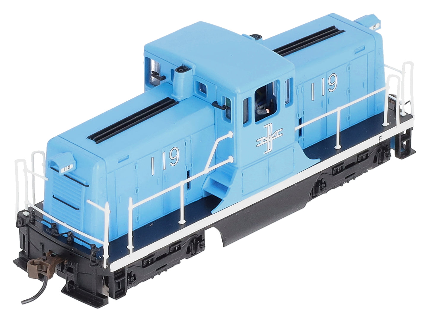 Bachmann 62207 HO B&M McGinnis 44-Ton Switcher #119 w/DCC