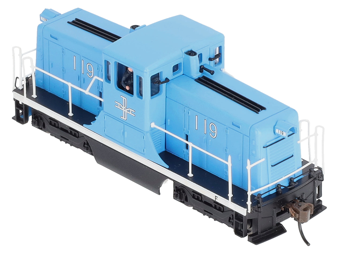 Bachmann 62207 HO B&M McGinnis 44-Ton Switcher #119 w/DCC