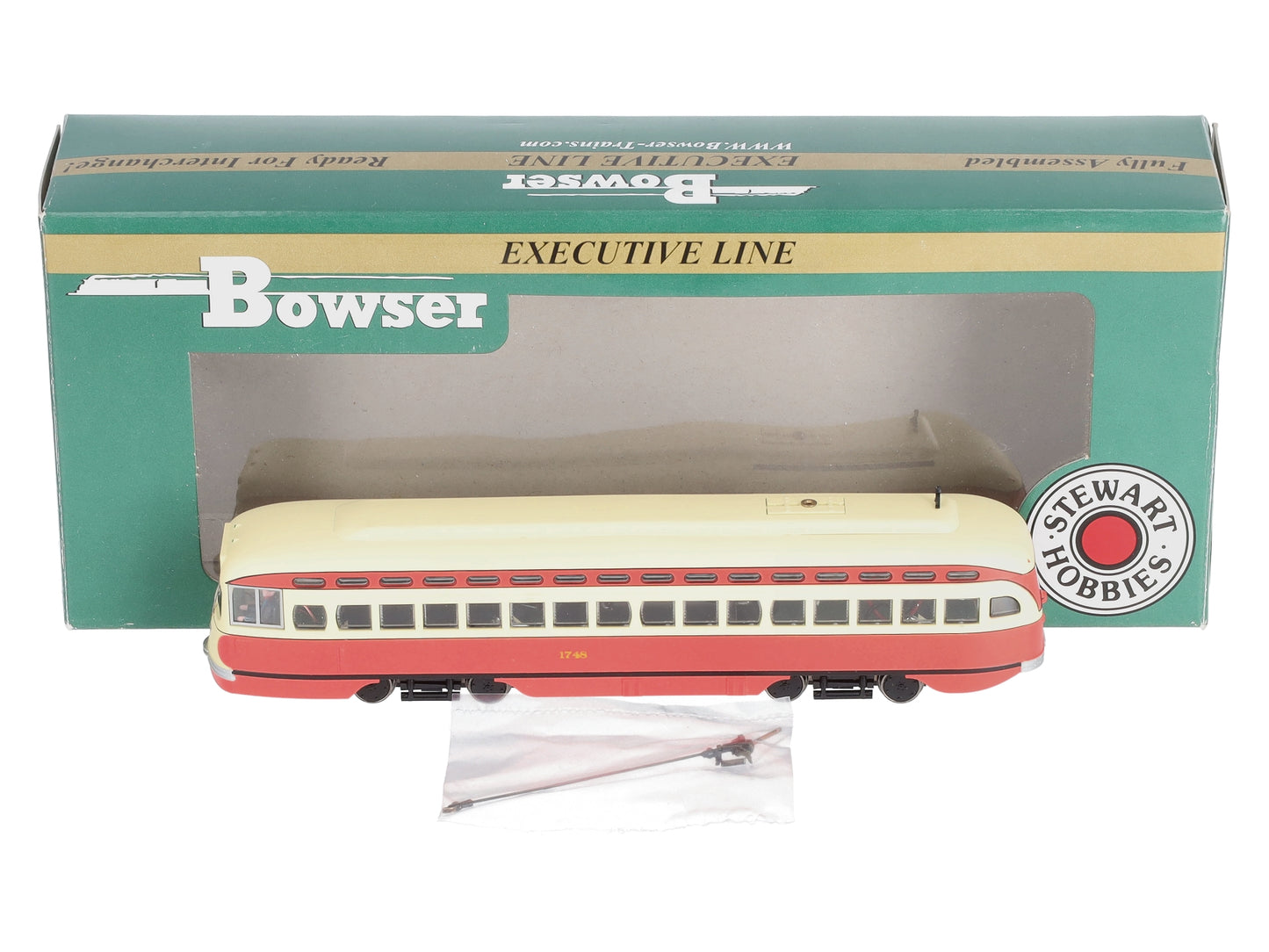 Bowser 12683 HO Pittsburgh PCC Trolley  #1748