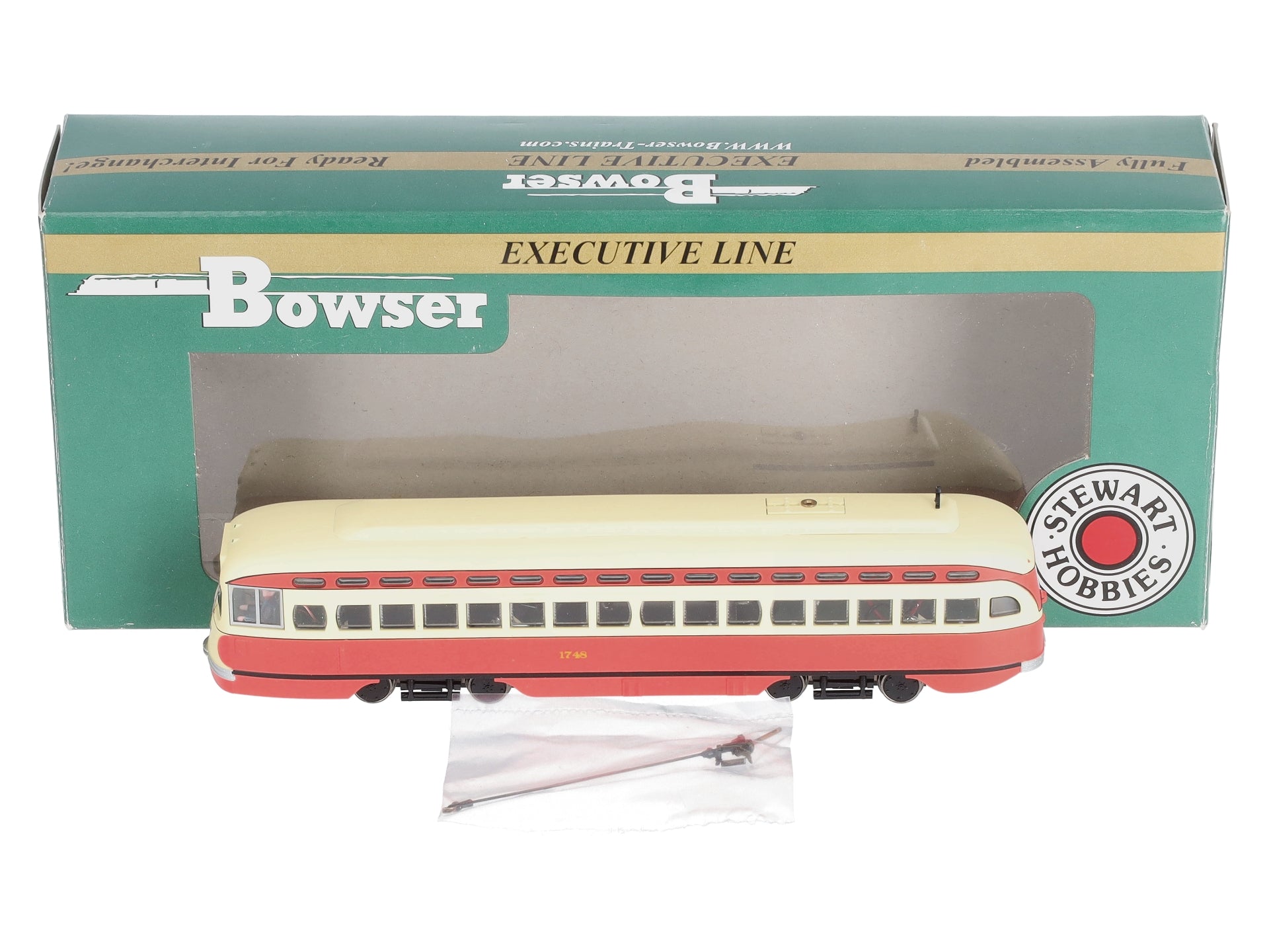 Bowser 12683 HO Pittsburgh PCC Trolley  #1748