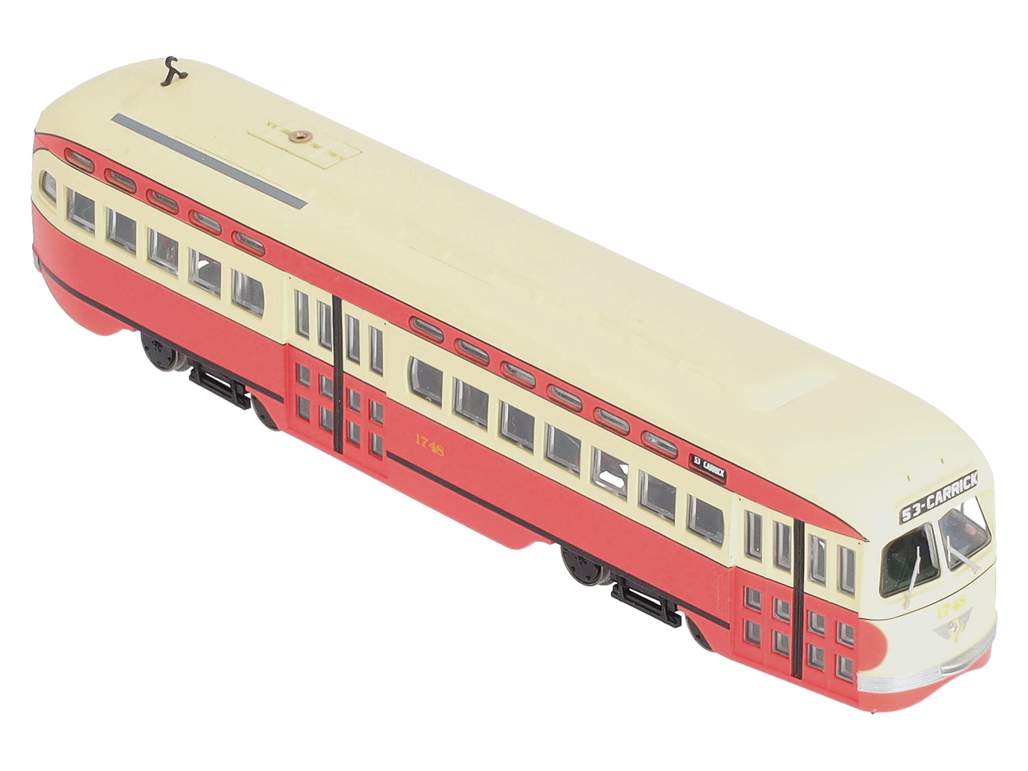Bowser 12683 HO Pittsburgh PCC Trolley  #1748