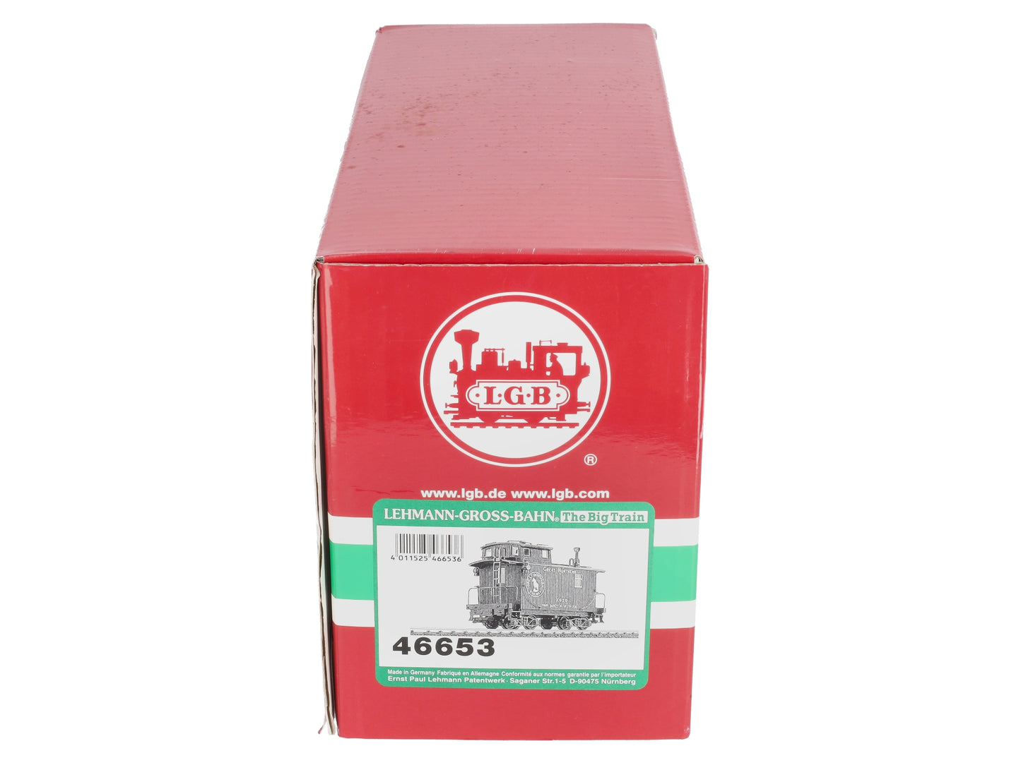 LGB 46653 G Great Northern Wood Caboose