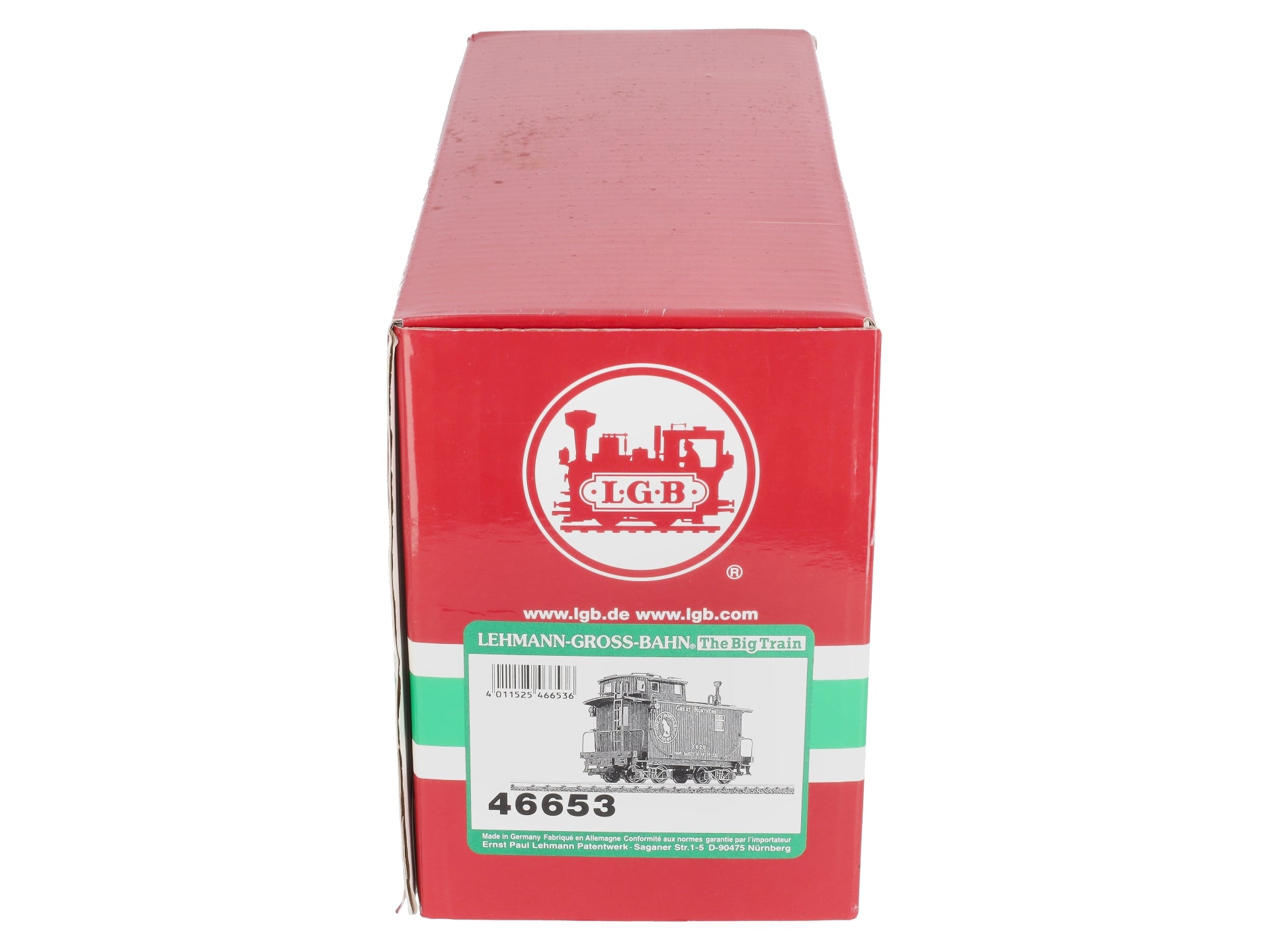 LGB 46653 G Great Northern Wood Caboose