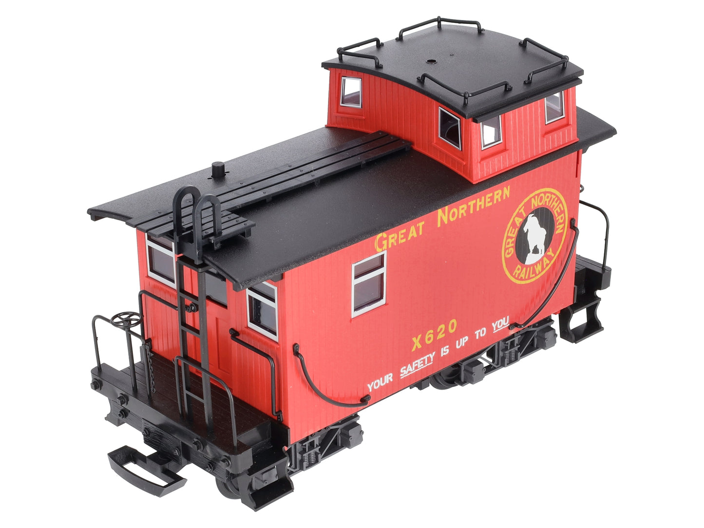 LGB 46653 G Great Northern Wood Caboose