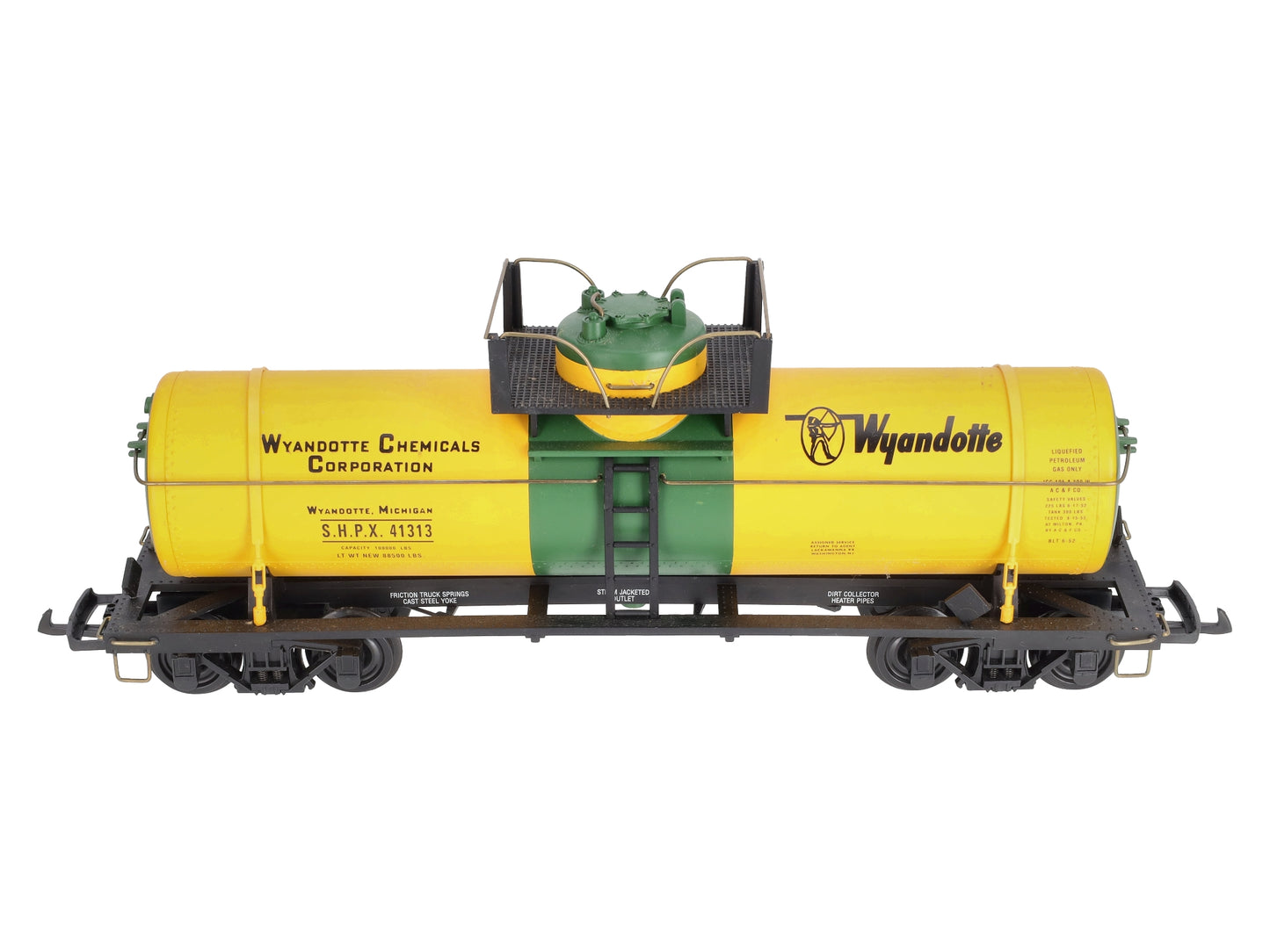 Aristo-Craft 41313 G Scale Wyandotte Single Dome Tank Car