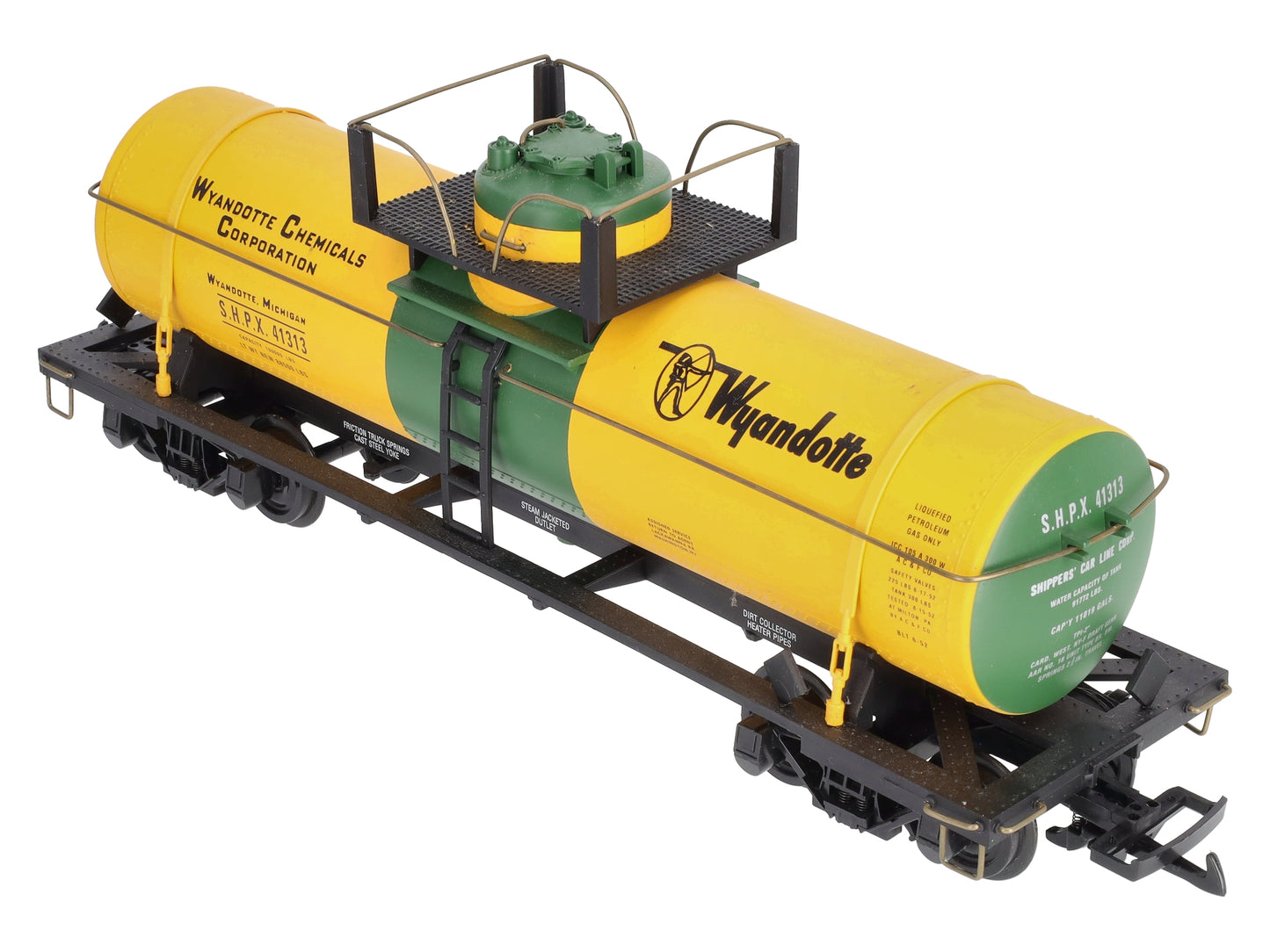 Aristo-Craft 41313 G Scale Wyandotte Single Dome Tank Car
