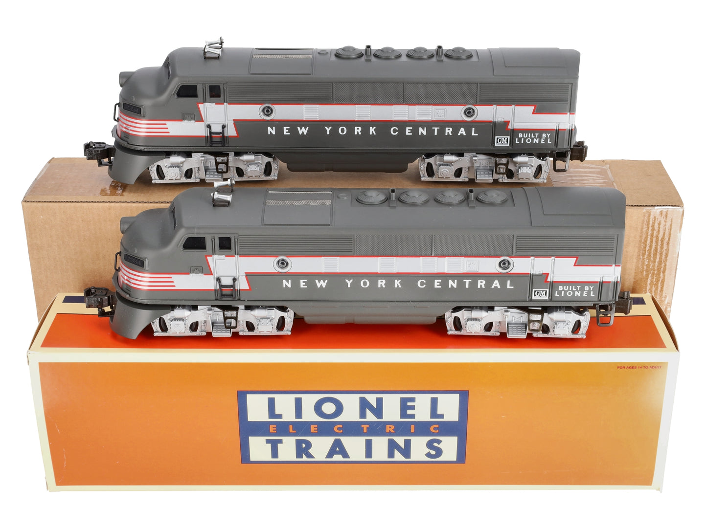 Lionel 6-38368 O Gauge Archive NYC 'Red Lightning' Conventional F3A-A Diesel Set