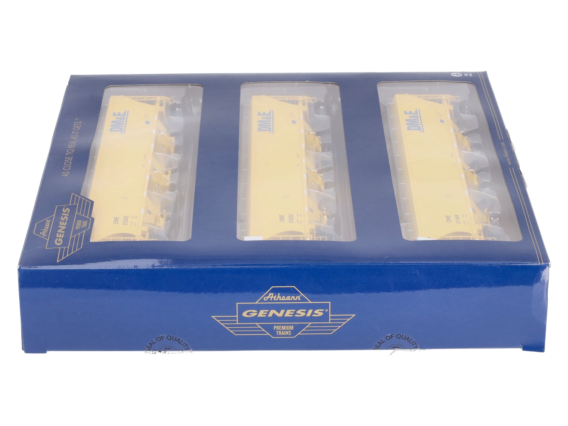 Athearn G97141 HO DM&E Trinity 3-Bay Hopper Cars #1 (Set of 3)