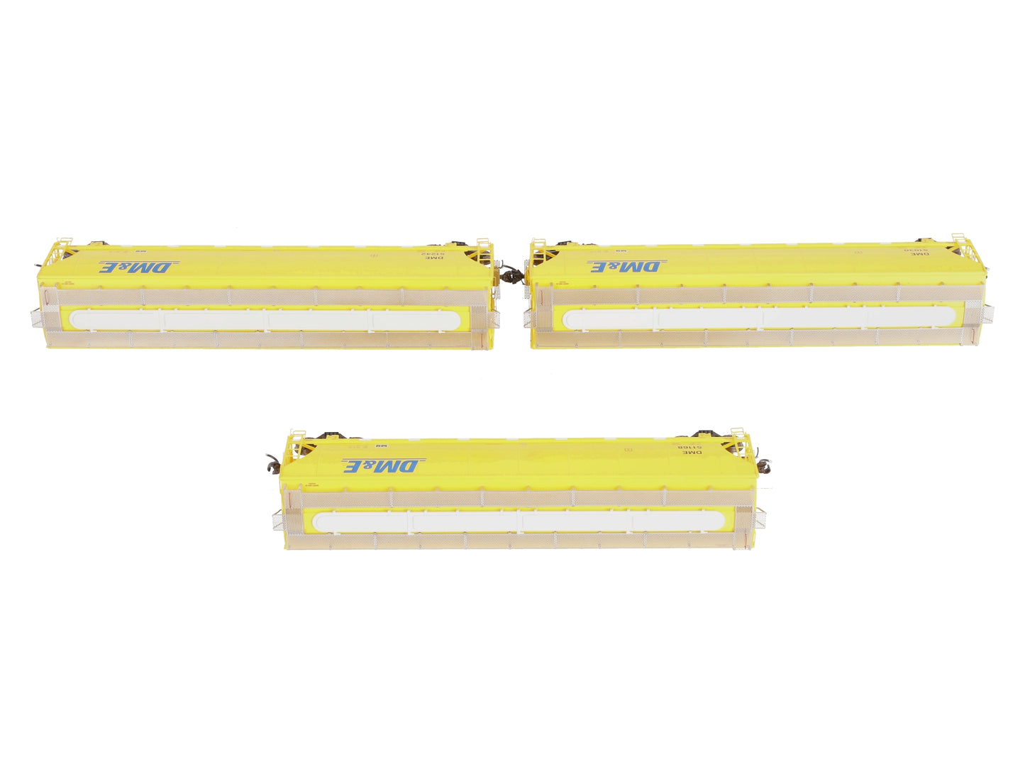 Athearn G97141 HO DM&E Trinity 3-Bay Hopper Cars #1 (Set of 3)