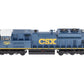MTH 30-2988-1 O Gauge CSX SD70ACe Imperial Diesel Engine w/ PS2 #4831
