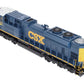 MTH 30-2988-1 O Gauge CSX SD70ACe Imperial Diesel Engine w/ PS2 #4831