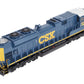 MTH 30-2988-1 O Gauge CSX SD70ACe Imperial Diesel Engine w/ PS2 #4831