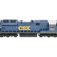 MTH 30-2988-1 O Gauge CSX SD70ACe Imperial Diesel Engine w/ PS2 #4831