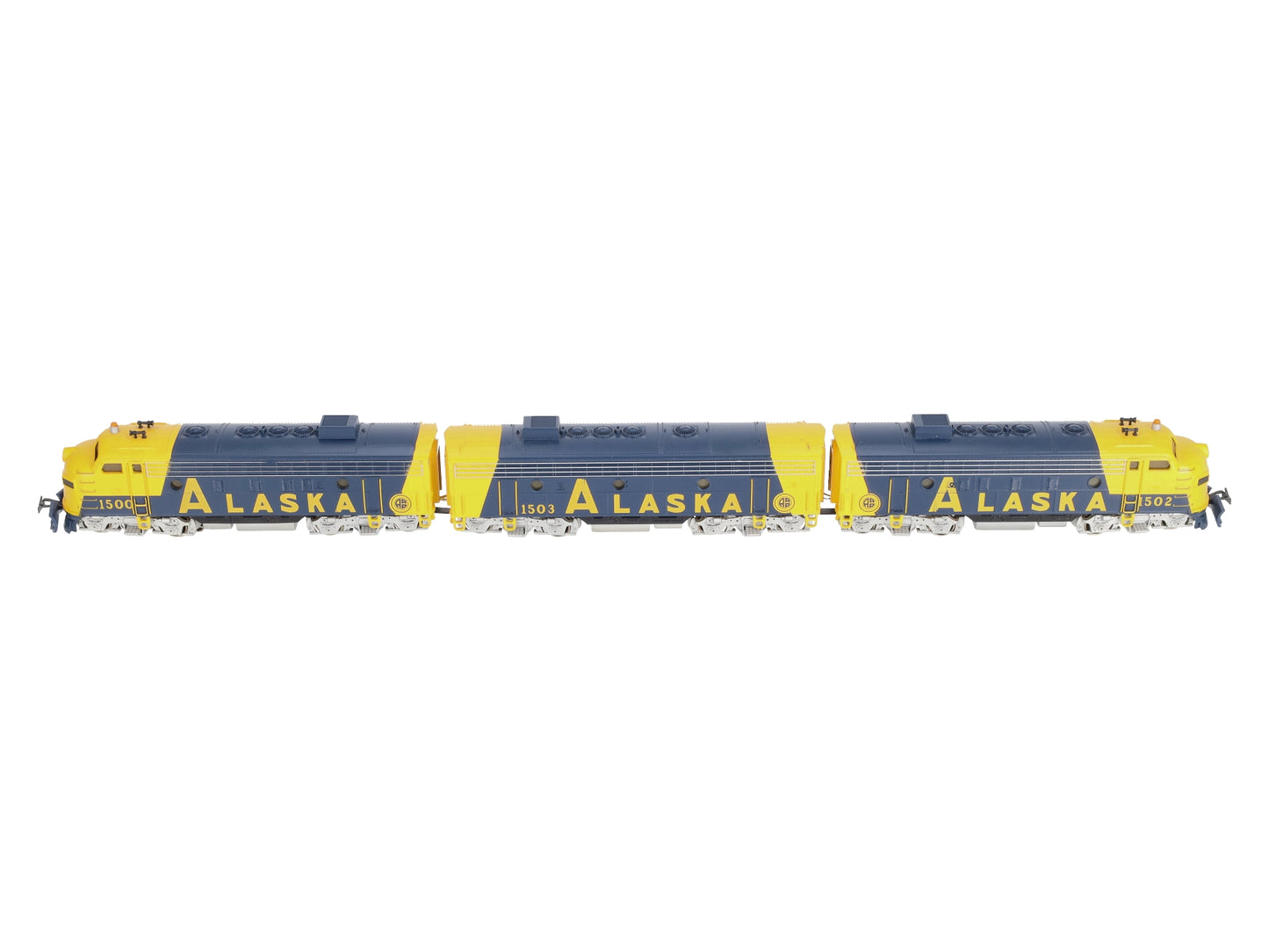 Marklin 3462 Alaska F-7 ABA Diesel/Electric Locomotive (Set of 3) EX/Box