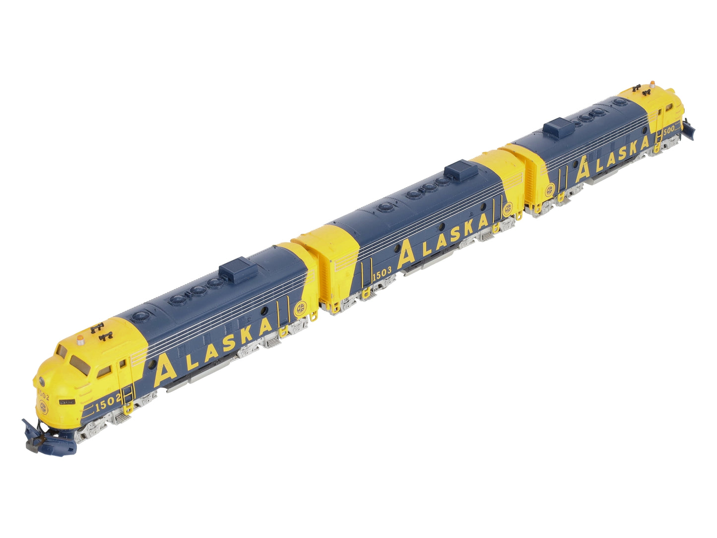 Marklin 3462 Alaska F-7 ABA Diesel/Electric Locomotive (Set of 3) EX/Box