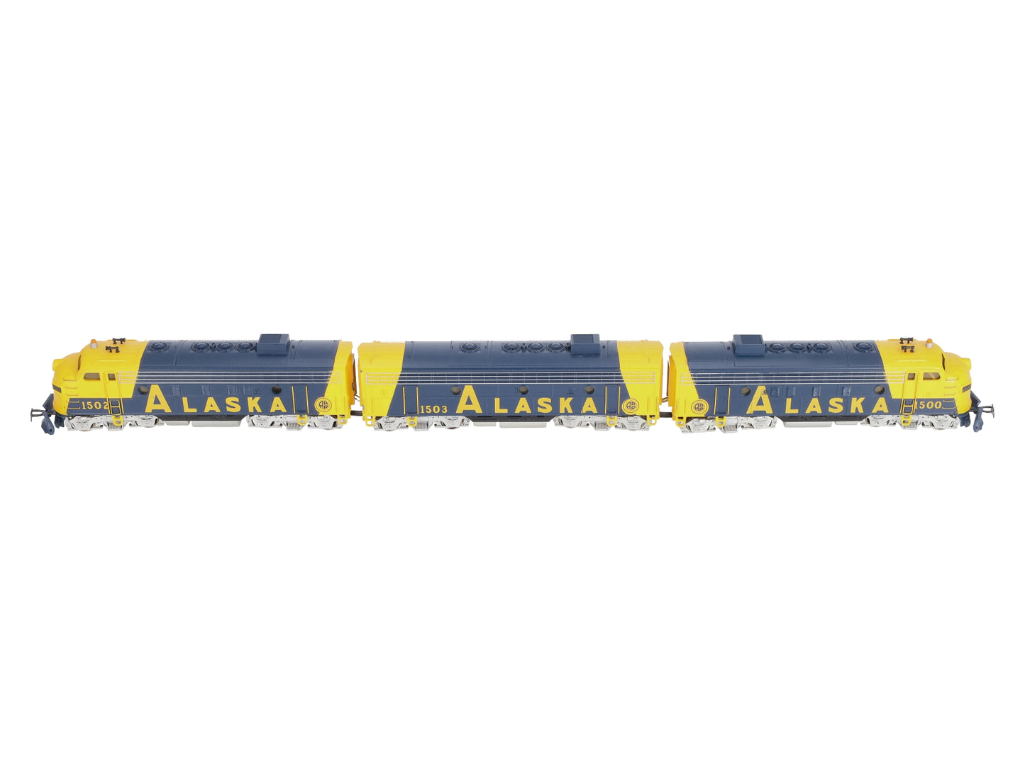 Marklin 3462 Alaska F-7 ABA Diesel/Electric Locomotive (Set of 3) EX/Box