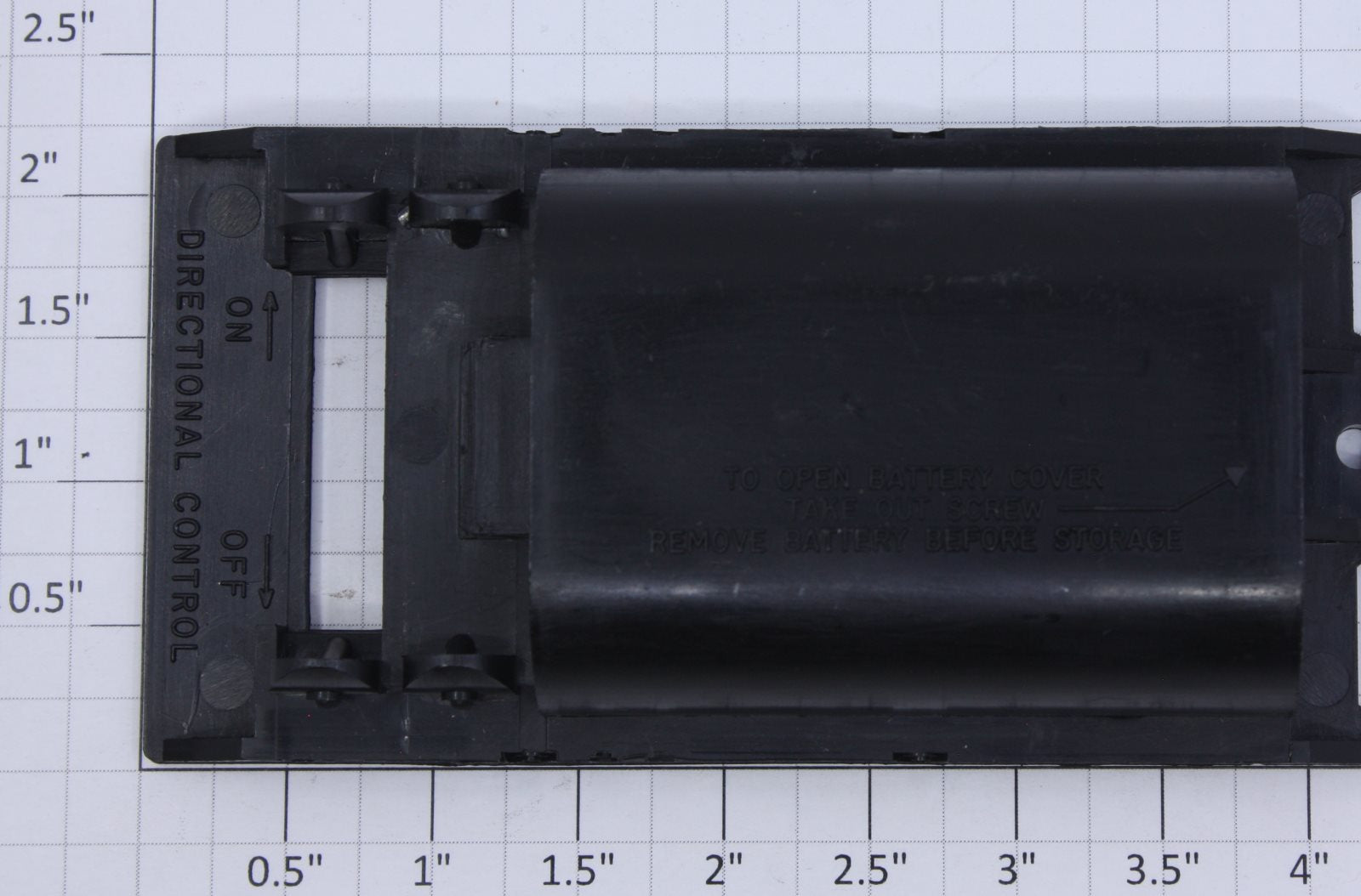 Lionel 2328-35 Battery Box Cover without Lionel Corporation Writing