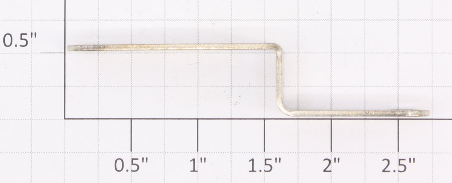 Lionel 250T-14 Z Shaped Nickel Rear Drawbar for 250WX Hiawatha Tender