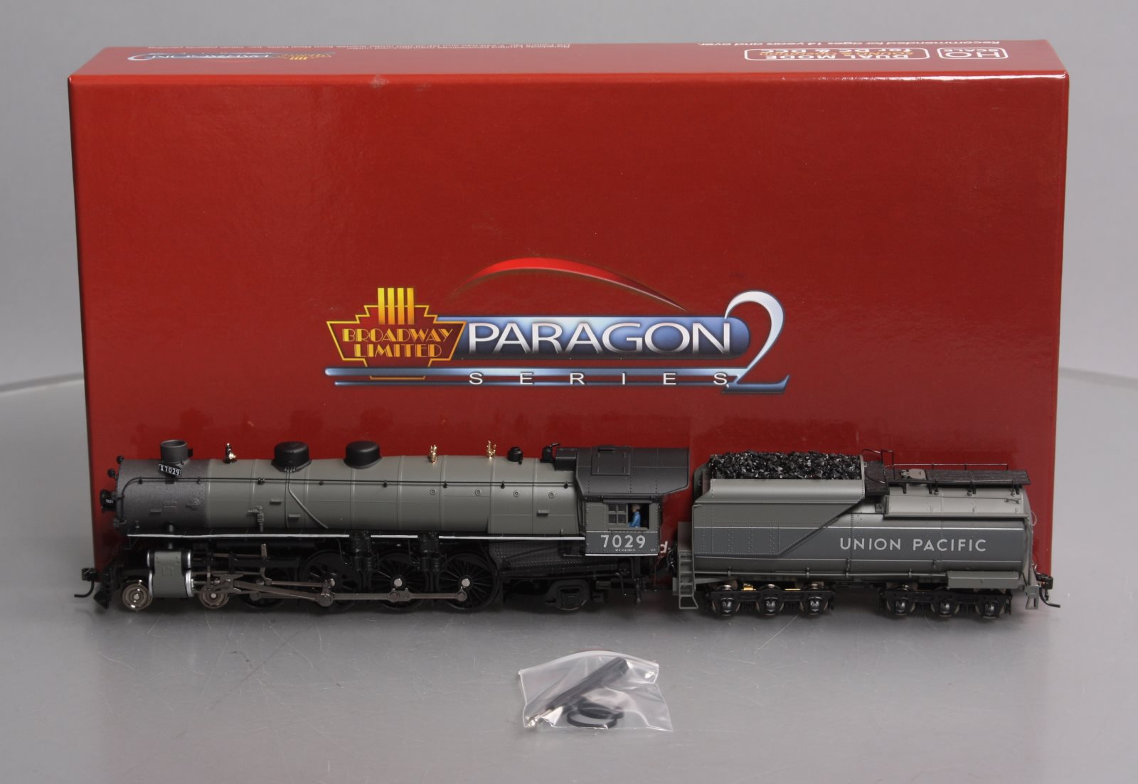 Broadway Limited 2206 HO Union Pacific Class MT-73 4-8-2 with Coal Tender #7029