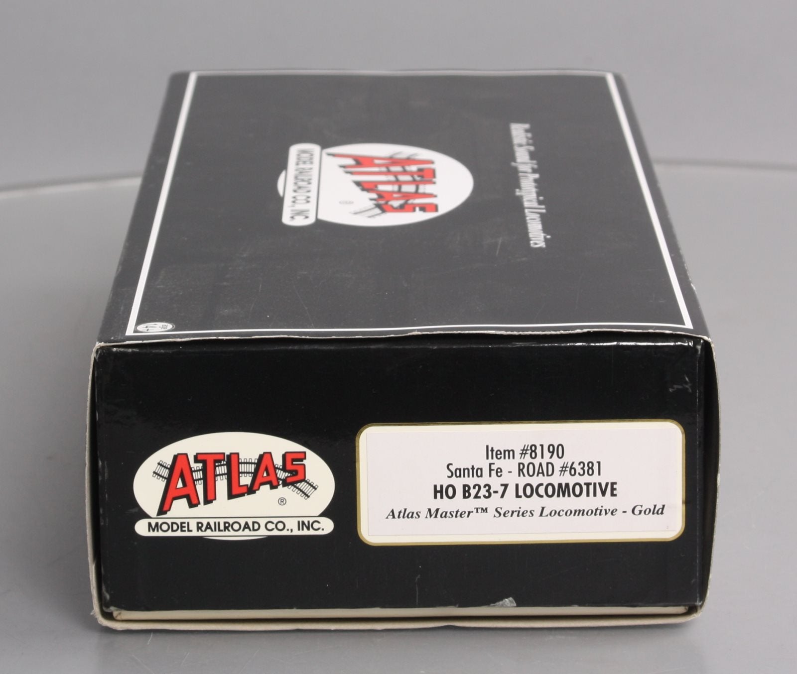 Atlas 8190 HO Santa Fe Low-Nose B23-7 Diesel Locomotive w/DCC/Sound #6381