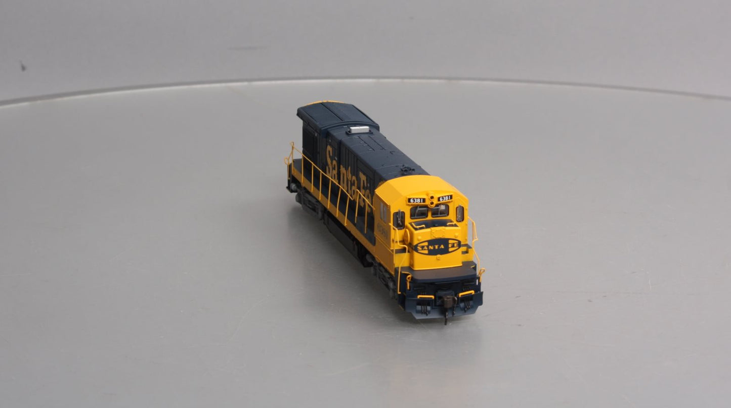 Atlas 8190 HO Santa Fe Low-Nose B23-7 Diesel Locomotive w/DCC/Sound #6381
