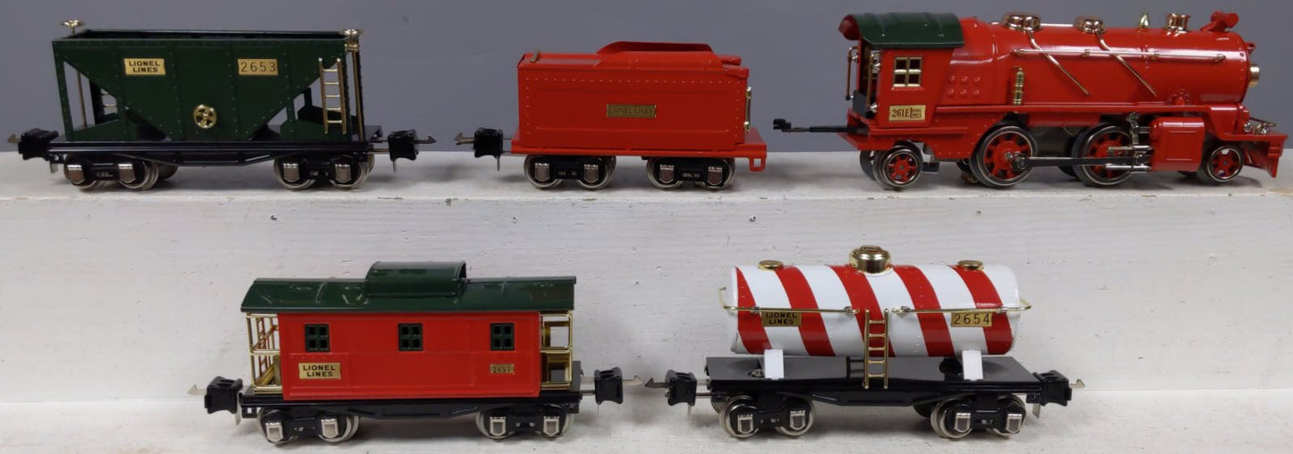 MTH 11-5509-1 O Gauge Christmas 269E Distant Control Steam Freight Set w/PS3