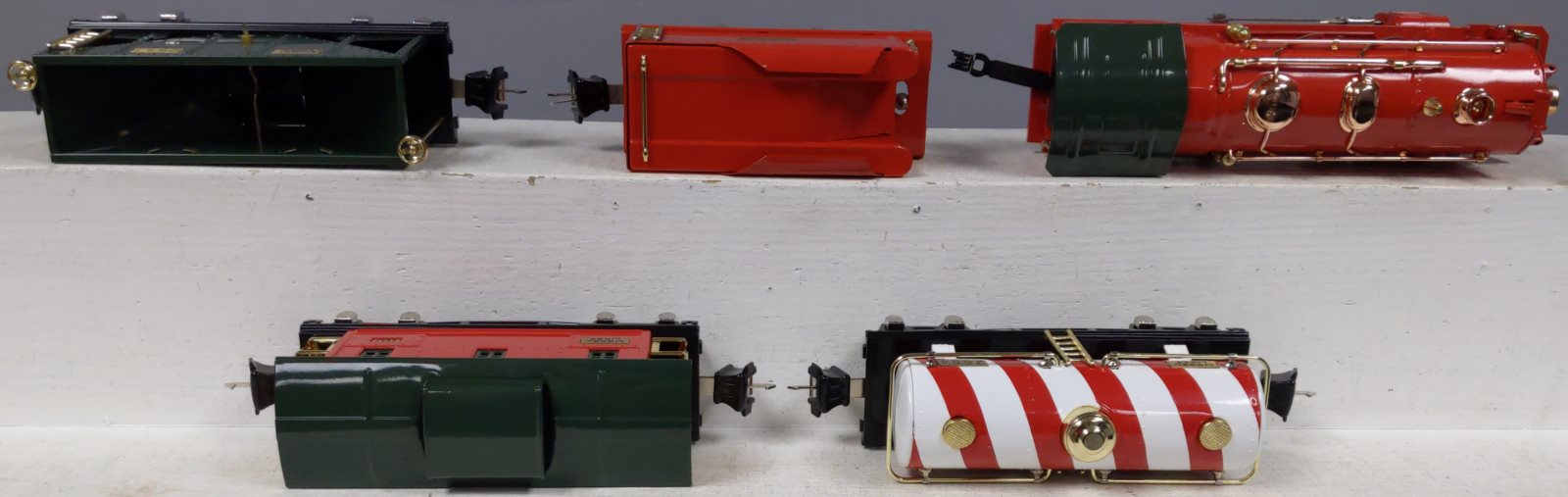 MTH 11-5509-1 O Gauge Christmas 269E Distant Control Steam Freight Set w/PS3 LN/Box