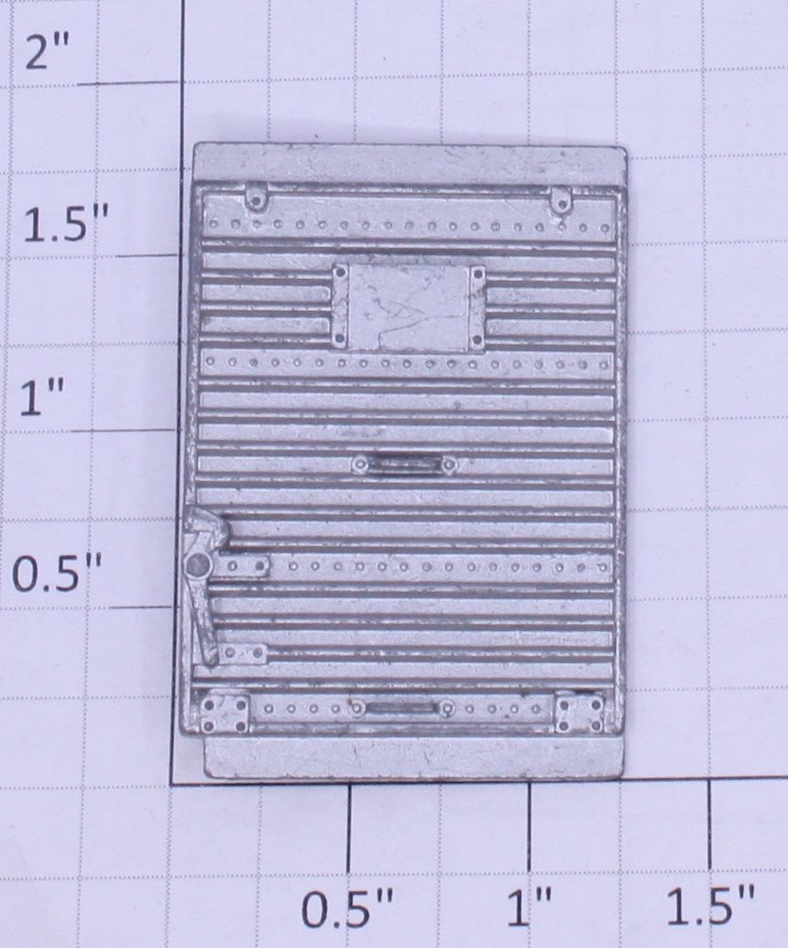 Lionel 3454-7 Silver Painted Metal Boxcar Door