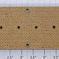 Acme 416X 8-Position Fahnestock Nickel Wire Terminal Panel