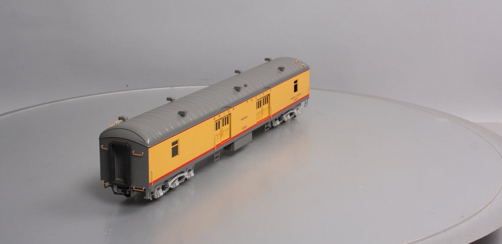 Sunset Models O Scale BRASS Union Pacific 70' Harriman Baggage #3026 - 2 Rail VG/Box