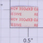 American Flyer FL0235 274 Harbor Junction "Freight Office" Red/Black Sign
