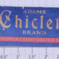 American Flyer FL0233 3" Blue "Adams Chiclets Brand" Sign