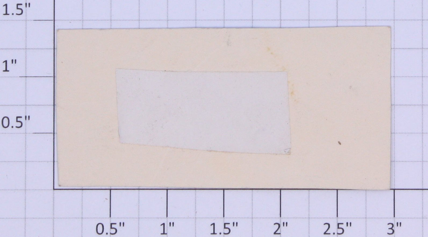 American Flyer FL0233 3" Blue "Adams Chiclets Brand" Sign