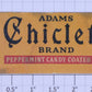 American Flyer FL0229 3" Yellow "Adams Chiclets Brand" Sign