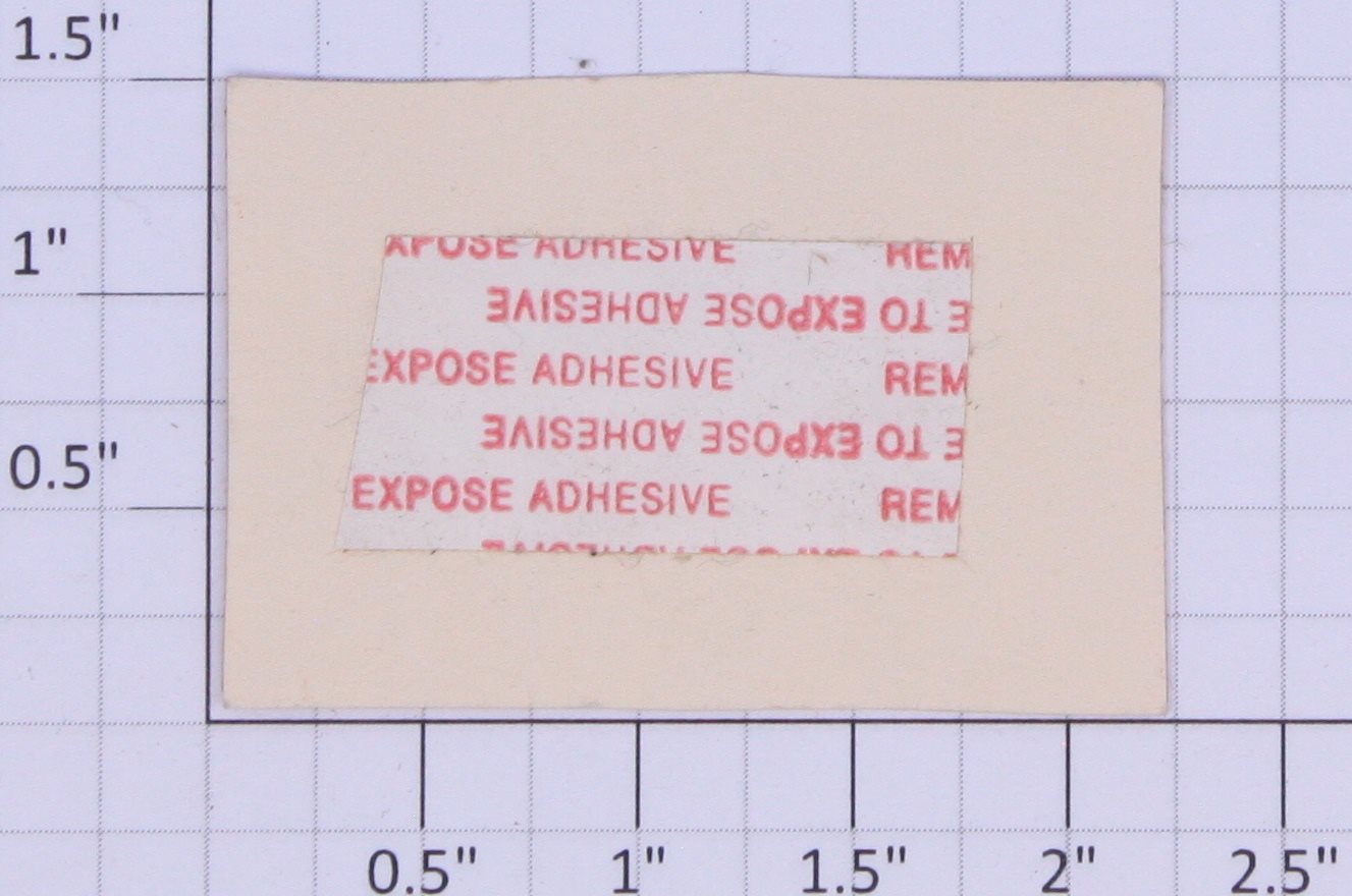 American Flyer FL0228 Yellow "Adams Chiclets" Sign