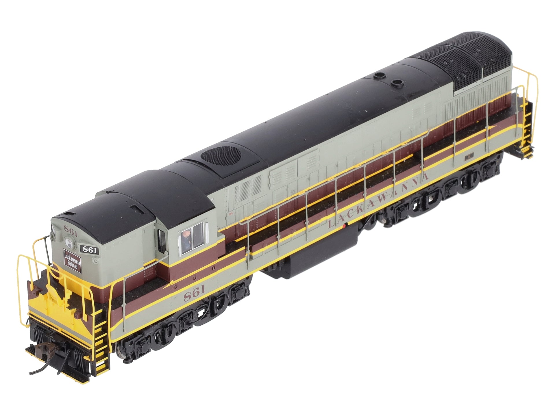 Atlas 7879 Dl&W HO Trainmaster Phase 2 Locomotive #861
